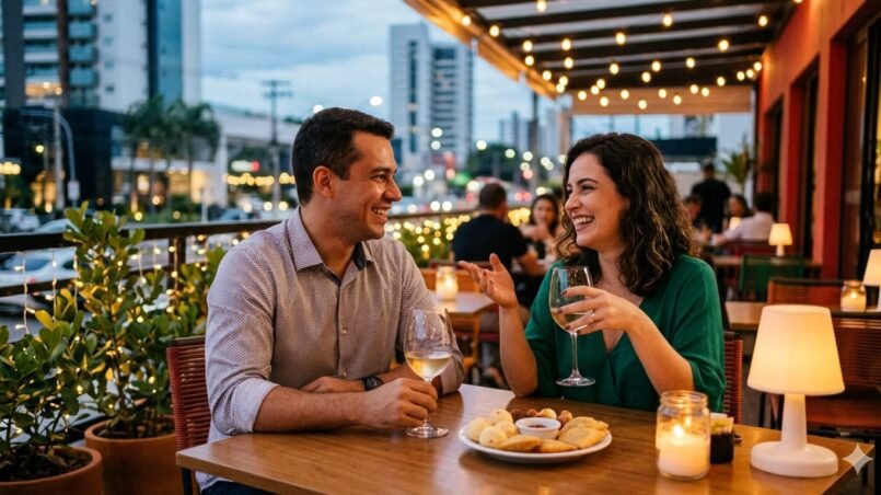 encontro com uma mulher